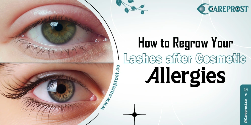 How to Regrow Your Lashes after Cosmetic Allergies